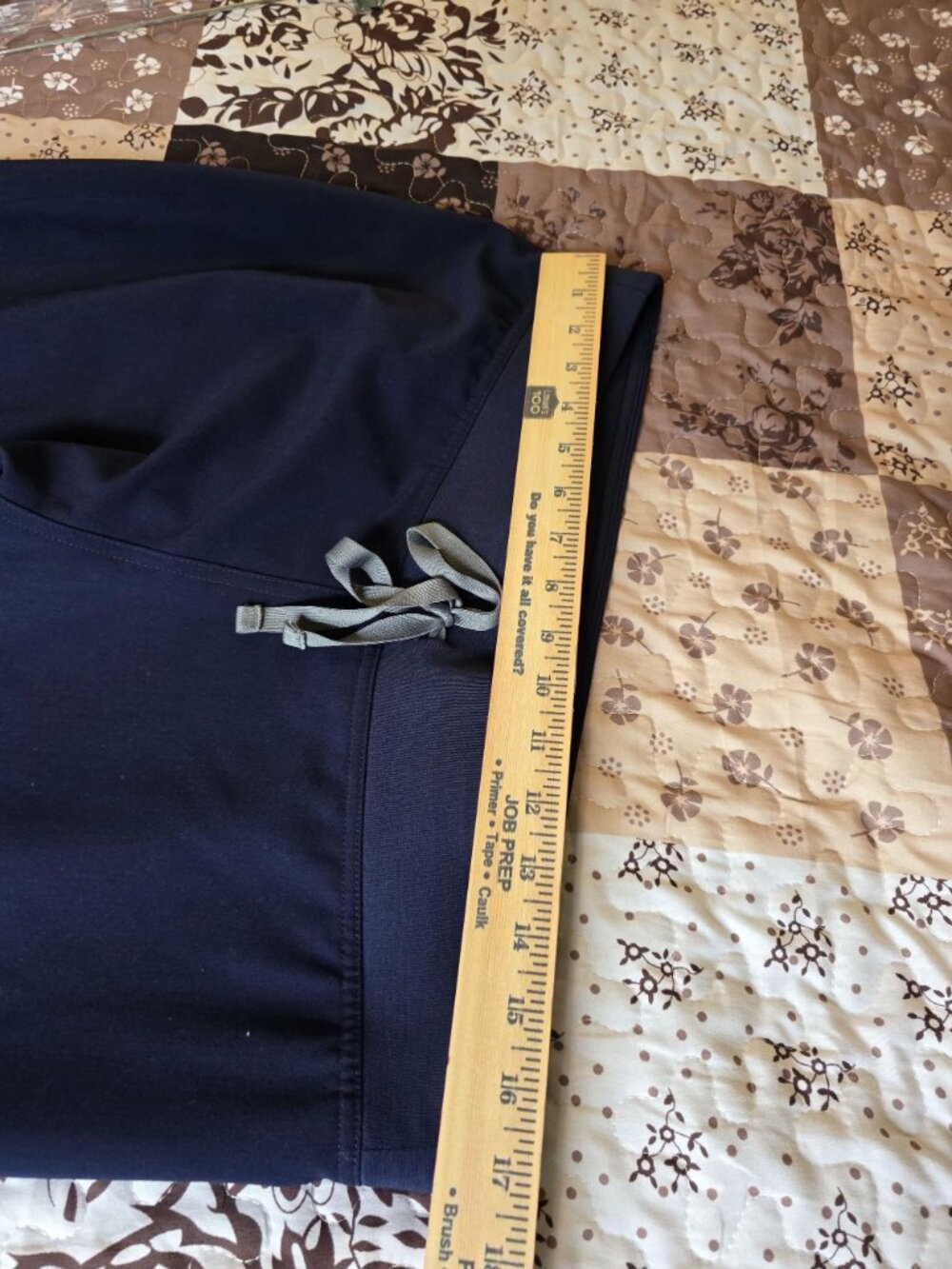 Figs Womens Livingston Navy Blue Technical Collection Scrub Pants L/P - Picture 6 of 10
